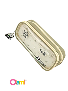 Cartuchera Rectangular PANDA PINS - OLAMI - 4780000256749 - tienda online