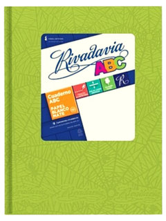 Cuaderno ABC N°3 x 50 HS Rayadas de Rivadavia (007195) - Libreria Pincelada