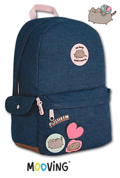 Mochila Espalda 18" PUSHEEN JEAN - MOOVING - 7799133031250 - comprar online