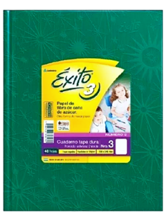 Cuaderno N°3 x 100 HS Rayadas de Exito (011613) - Libreria Pincelada