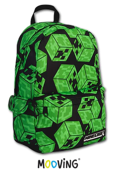 Mochila Espalda 18" MINECRAFT CREEPER - MOOVING - 7799133031380 - comprar online