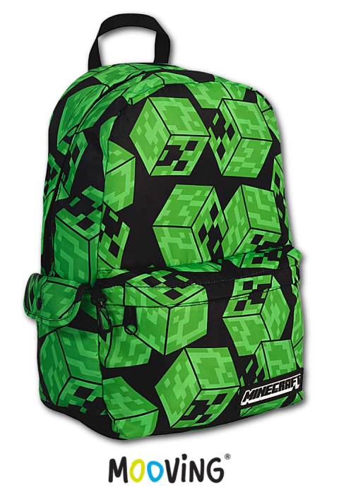 Mochila Espalda 18" MINECRAFT CREEPER - MOOVING - 7799133031380 - comprar online
