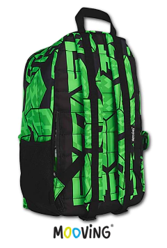 Mochila Espalda 18" MINECRAFT CREEPER - MOOVING - 7799133031380 - Libreria Pincelada