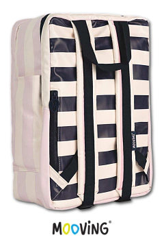 Mochila Espalda 18" STRIPES - MOOVING - 7799133031762 - Libreria Pincelada