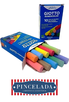 Tiza de Color x10 de Giotto (015503)