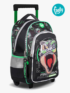 Mochila con Carro 18" TRANSFORMER NEGRO - FOOTY - 7792621167899 - comprar online