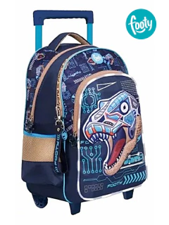 Mochila con Carro 18" TRANSFORMER AZUL- FOOTY - 7792621167905 - comprar online