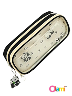 Cartuchera Rectangular PANDA PINS - OLAMI - 4780000256749 en internet