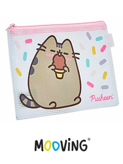 Cartuchera PVC Pusheen - 2071701013 - MOOVING - 7799133018640