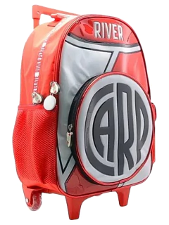 Mochila con Carro 16" River Plate - CRESKO - 092626523698 - comprar online