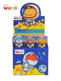 Goma de Borrar EQUIPO DEL ESPACIO - WE4021 - WERO - 7798346408545 - comprar online