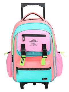 Mochila con Carro 18" Colorblock - CHIMOLA - 7798218140252 en internet