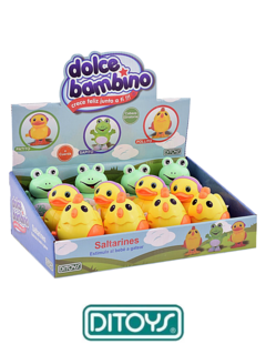 Animales Saltarines Dolce Bambino - DITOYS - 7798310072307