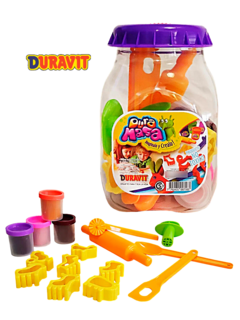 Juego de Masas, Moldes y Herramientas en Frasco - DURAVIT - 7792435007183