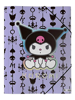 Carpeta Oficio 3 Solapas KUROMI - MOOVING - 7799133021275 en internet