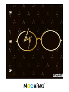 Carpeta Dibujo N°3 HARRY POTTER - MOOVING - 7799133001130