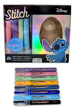 Set ARTE coleccionable STITCH POP ART Coloring - MOOVING - 7799133031885 en internet