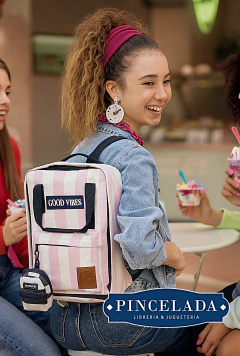 Mochila Espalda 18" STRIPES - MOOVING - 7799133031762 en internet