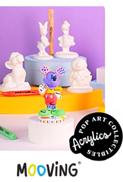 Set ARTE coleccionable MICKEY POP ART Coloring - MOOVING - 7799133031847 en internet