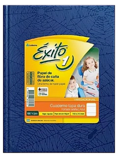 Cuaderno N°1 x 100 HS Rayadas de Exito (007192) - Libreria Pincelada