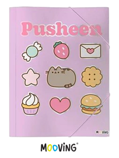 Carpeta Oficio 3 Solapas PUSHEEN - MOOVING - 7798302935641