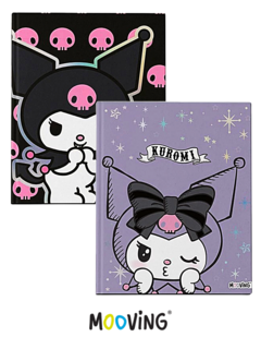 Cuaderno Cosido 19,5 x 24 KUROMI - MOOVING - 7799133021336
