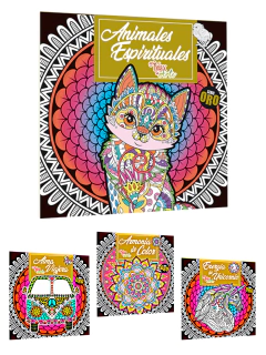 Libros Colorear - Colección Relax Arte: Serie ORO - CONCEPTO LATINBOOKS - 4526* - comprar online