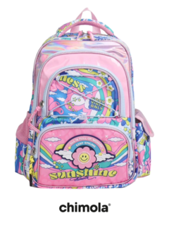 Mochila Espalda 16" Love The Planet Trama - CHIMOLA - 7798218136026 - comprar online