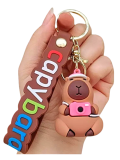 Llavero CAPYBARA 3D Fotografo - PINCELADA - comprar online