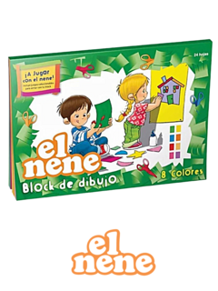 Block de DIBUJO COLOR N°5 - EL NENE - 7792216156284 - comprar online