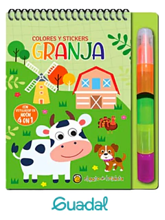 Colección Colores 4 en 1 y Stickers - GUADAL - 9789878207957 - tienda online