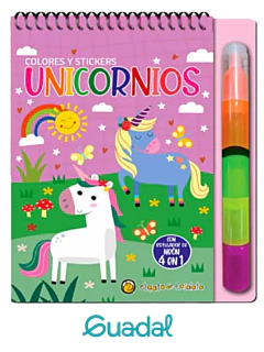 Colección Colores 4 en 1 y Stickers - GUADAL - 9789878207957 en internet