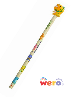 Imagen de Lapiz negro con goma DINOS - WE4088 - WERO - 7798346409214