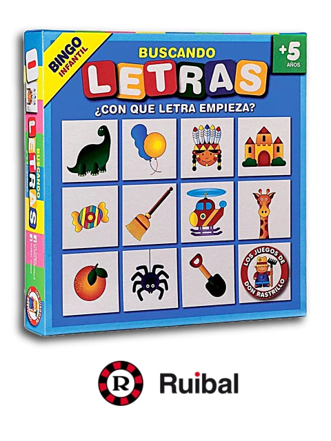Juego Buscando Letras - RUIBAL - 7794635004832 - comprar online