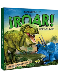Libro Dinosaurios Escenarios 3D de Lexus