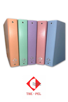 Carpeta Escolar 3 anillos PVC PASTEL N°3 - 8851907610135 - tienda online