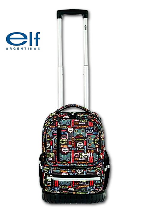 Mochila con Carro 18" GAMER - ELF - 2101161164438 - comprar online