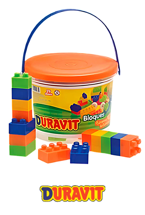 Balde Mini Bloques x 29 piezas - DURAVIT - 7792435006650 - comprar online