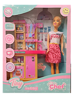 Muñeca Tiny CHEF - TINY - 7453077234848 - comprar online
