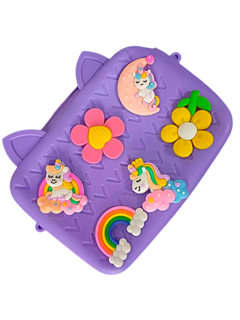 Cartera POP IT con Orejitas y Pines - ISAKITO - 7798393865452 en internet