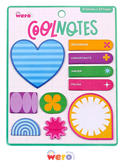 Set de Notas Adhesivas COOL NOTES - WE4106 - WERO - 7798346409399 - comprar online