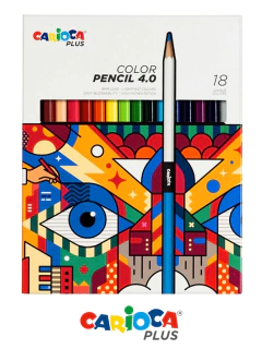 Lapices de Colores 4.0 x 18 - CARIOCA - 8003511452025