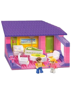 Blocky House de Luna y Tommy: LIVING x 80 piezas de RASTI (012278) - comprar online
