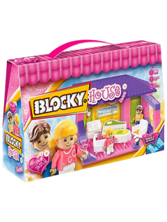 Blocky House de Luna y Tommy: LIVING x 80 piezas de RASTI (012278) en internet