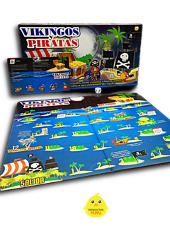 Juego de mesa Vikingos y Piratas - YUYU - 7798114536159 - comprar online