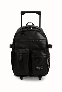 Mochila con carro 17" Multibosillo Neutra Negra de Chimola (270150)