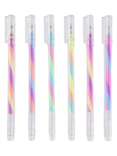 Roller Gel TUTTI FRUTTI PASTEL x 6 - KIRUKI - 714604133667 - comprar online