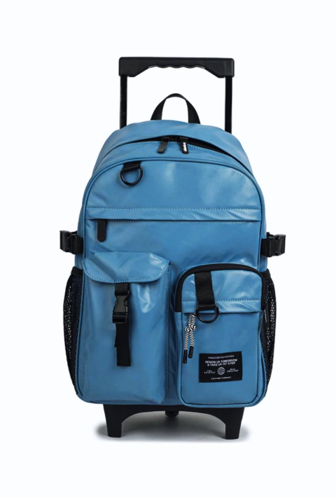 Mochila con carro 17" Multibosillo Neutra Naval de Chimola - 7798218136323