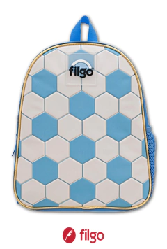 Mochila Espalda Jardin 12" Starpack Mini FUTBOL Celeste - FILGO - 7798434162946
