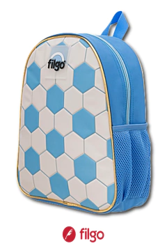 Mochila Espalda Jardin 12" Starpack Mini FUTBOL Celeste - FILGO - 7798434162946 - Libreria Pincelada